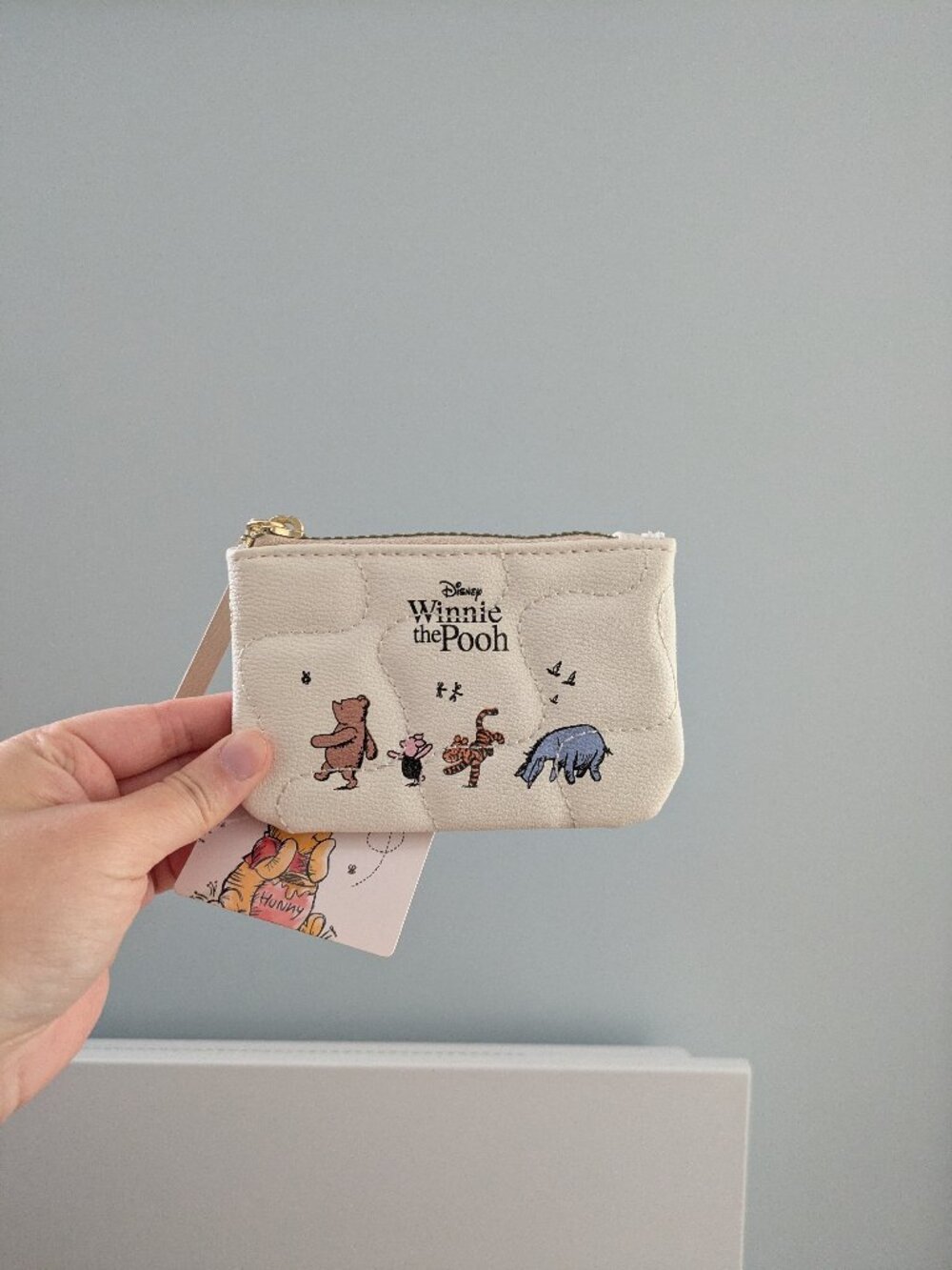 Winnie the Pooh Quilted Coin Pouch Classic Illustration